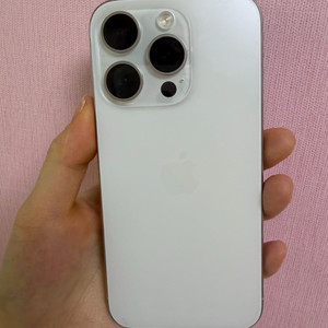 아이폰 15 Pro 화이트 256GB 이미지