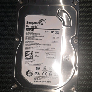 PC용 3.5인치 씨게이트 HDD 1Tb 이미지