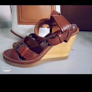 웨지힐 샌들(254사이즈) 이미지
