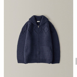 파사드패턴 니트 집업 가디건 이미지