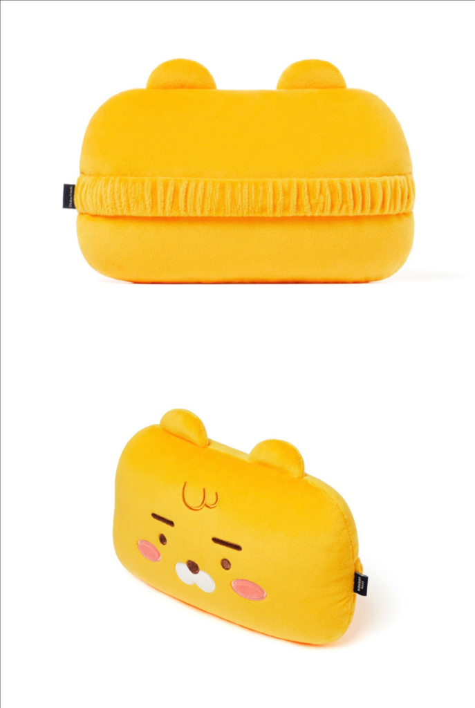 카카오프렌즈 라이언 차량용 목쿠션 이미지