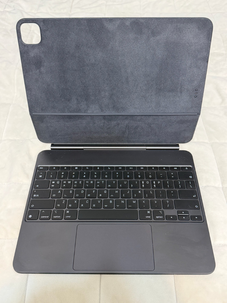 아이패드 프로 13 M4 256GB(스그,셀룰러,애케플) + 매직키보드 일괄 판매 이미지