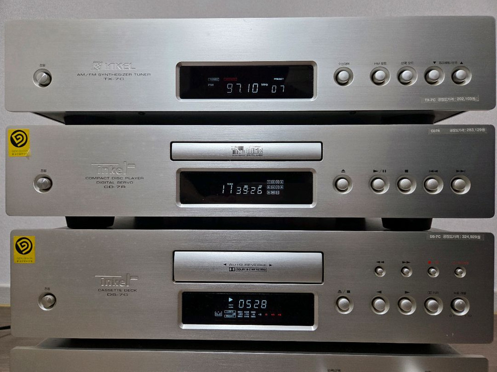 인켈 AX-7R 4단 오디오 풀세트,올수리된 제품 이미지