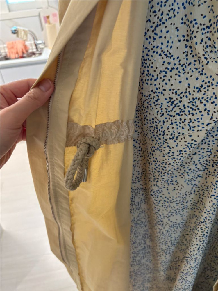 새상품 프린지쇼핑몰 봄 트렌치 원피스셋트 이미지