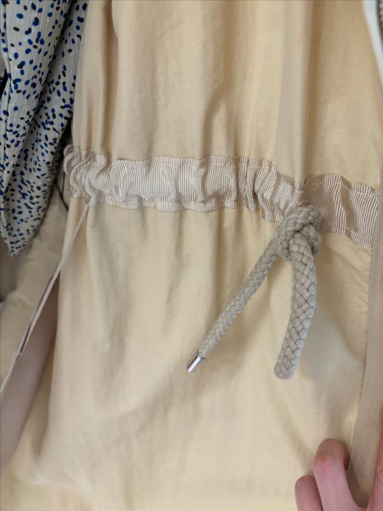 새상품 프린지쇼핑몰 봄 트렌치 원피스셋트 이미지