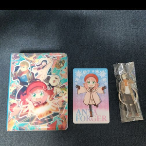 극장판 스파이 패밀리 코드 화이트 콜렉트 북 포토카드 마그넷 키링 5종 이미지