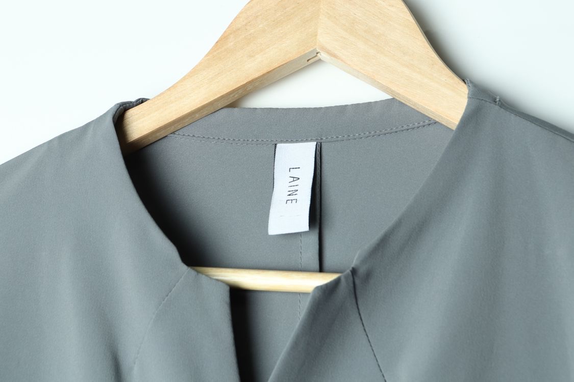 (F) 브랜드빈티지 셔츠 남방 무지 차이나카라 솔리드 이미지