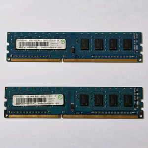 PC3L-12800U 4GB 2개 (DDR3L-1600) 이미지