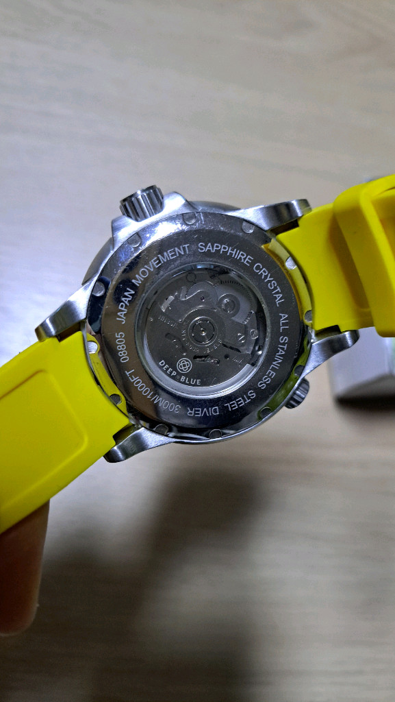 딥블루 다이버 1000 gen2 44mm 풀루메 이미지