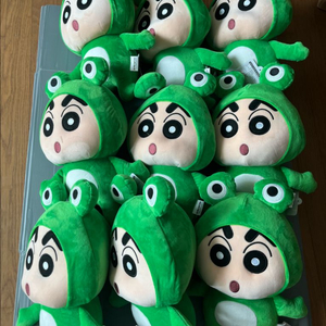 대형 개구리 짱구( 35cm), 맹구(39cm)/ 50개 이미지