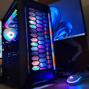 9600x rx9070 게이밍 컴퓨터 이미지