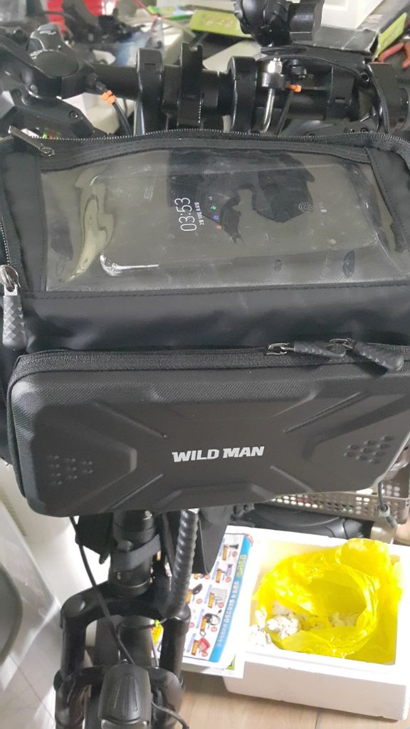 핸들바가방 배달가방 전기자전거 대용량 퀵보드 싸이클 라 이미지