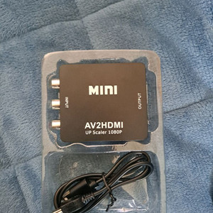 AV2HDMI 변환기 . HDMI 케이블 2M 이미지