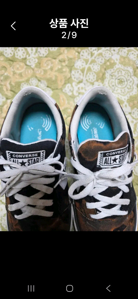 컨버스 올스타 스니키즈 270mm 이미지