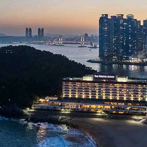 (9일 11일 12일 가능) 부산 해운대 웨스틴 조선 호텔 숙박권 - 조식부페 2인 포함 이미지