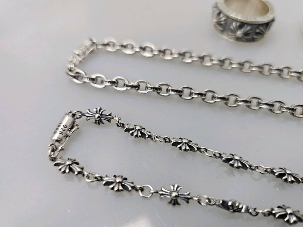 크롬하츠 실버 92.5 팔찌 반지 목걸이 정리 이미지