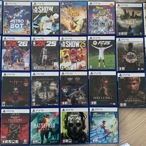 PS4 PS5 플스4 플스5 FC,33원정,오공,호그와트,드래곤볼,아스트로봇,진삼국무쌍,더쇼,잇테이크,인왕,파이널판 이미지