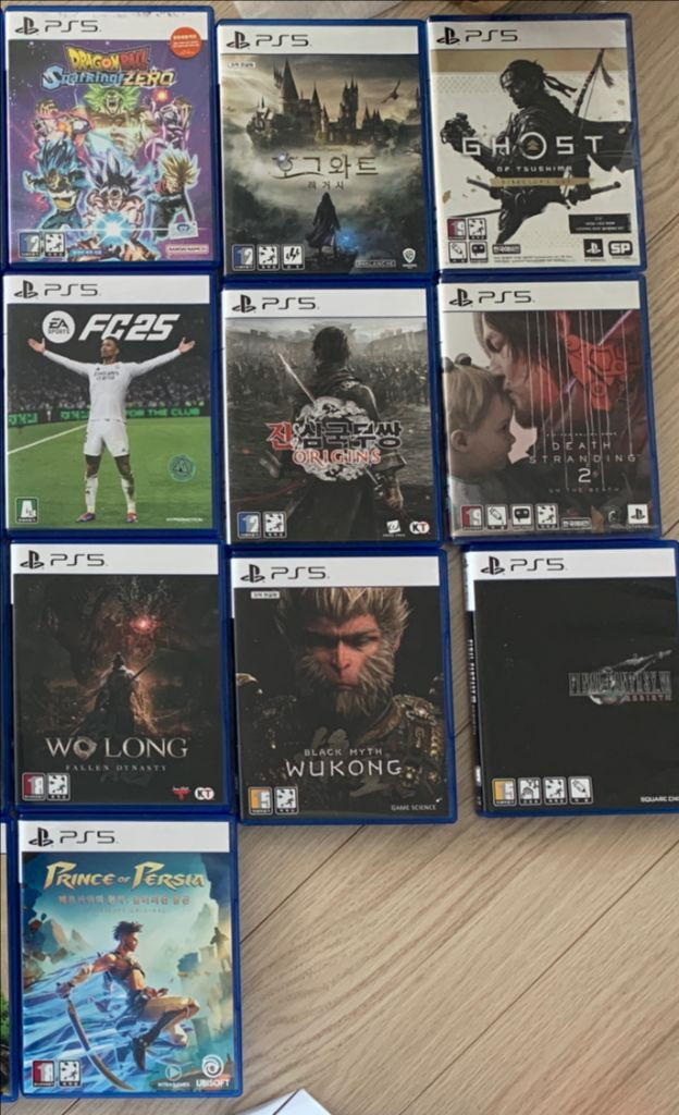 PS4 PS5 플스4 플스5 FC,33원정,오공,호그와트,드래곤볼,아스트로봇,진삼국무쌍,더쇼,잇테이크,인왕,파이널판 이미지