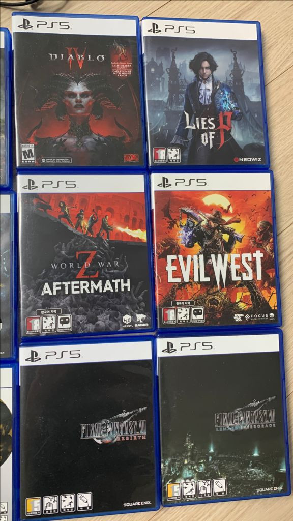 소니 플스5 PS5 게임 타이틀 명말 배틀필드 콜오브듀티 렘넌트 와룡 파이널판타지 월드워 로닌 리터널 디아 용과 이미지