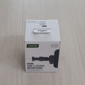 슈어 MV88 USB-C 모바일 C타입 스테레오 컨덴서 마이크 이미지