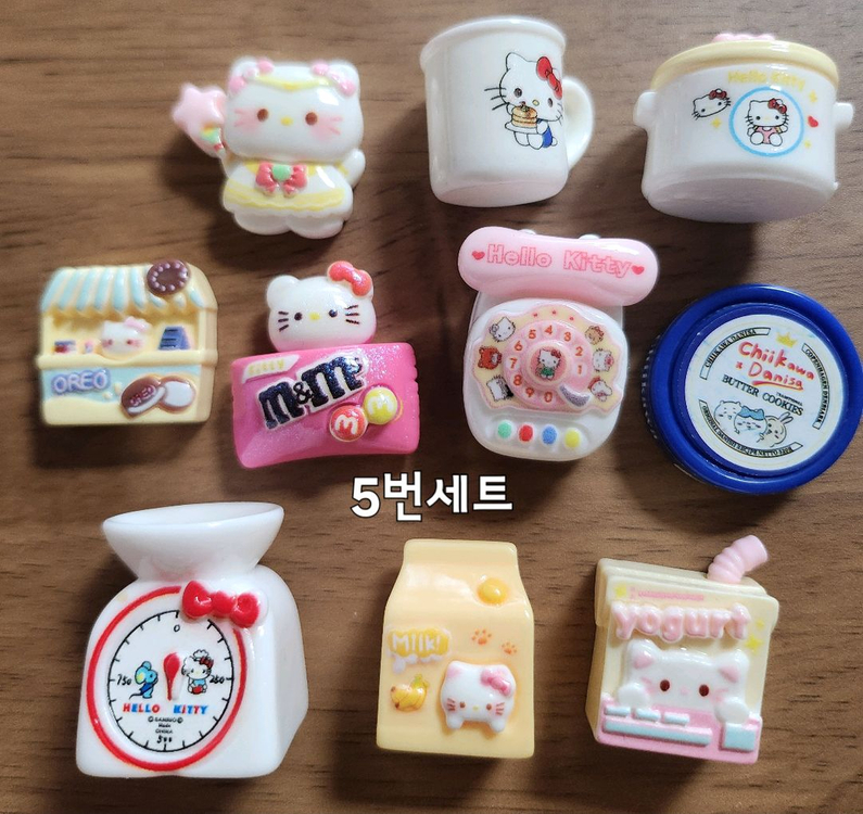 지비츠 폰꾸용 미니어처 및 데코파츠 일괄구성 이미지