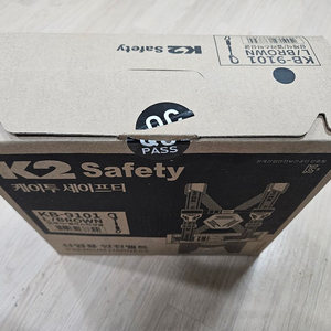 k2 9101 상체식 안전벨트 팝니다 이미지