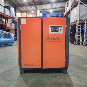 30마력 스크류 콤프레샤 세트 – 중고 콤프레셔 이미지