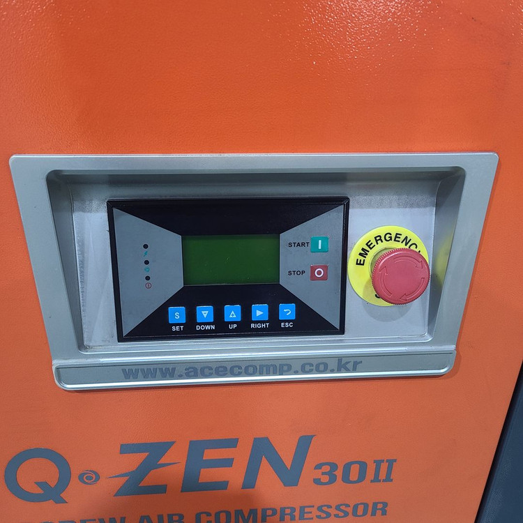 30마력 스크류 콤프레샤 세트 – 중고 콤프레셔 이미지