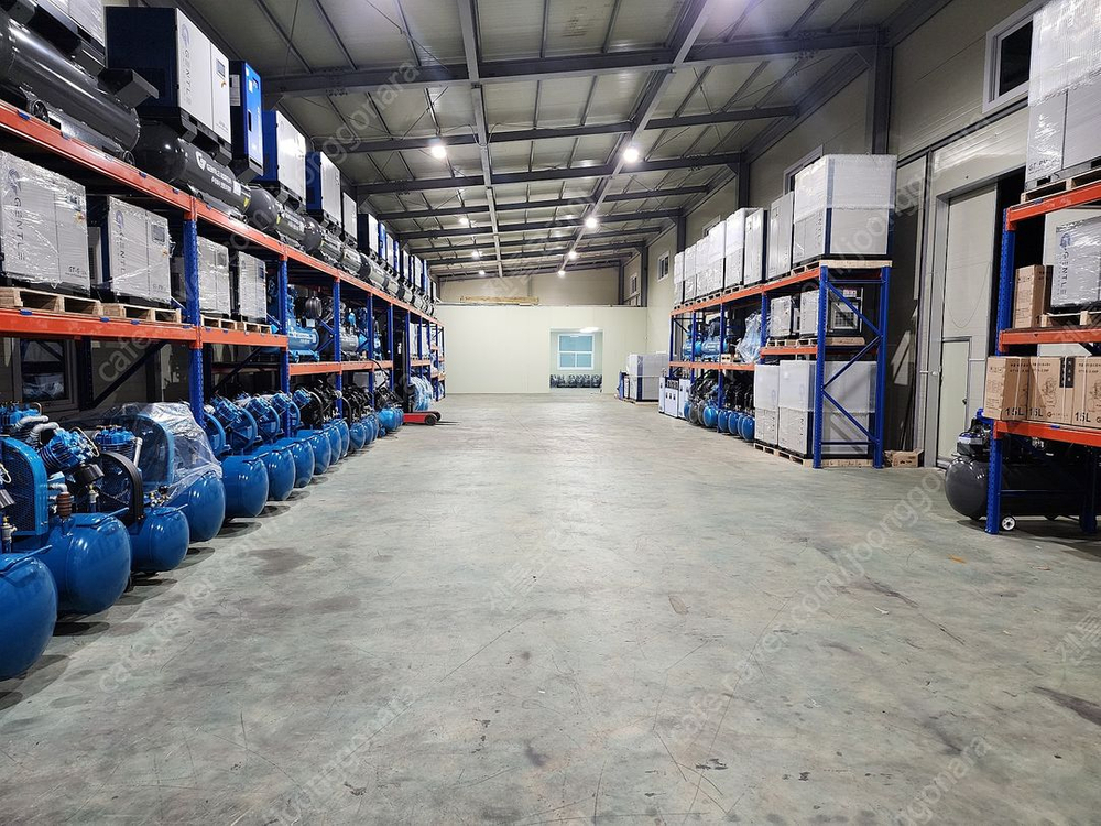 엔진콤프레샤 10마력 400리터 - 1톤적재 중고압 중고 콤프레셔 이미지