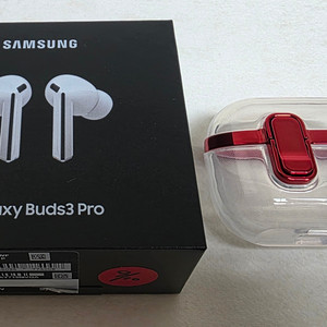 갤럭시 버즈3 프로 화이트 (미개봉 새상품 / 미사용 케이스 포함)-안심결제 가능 이미지