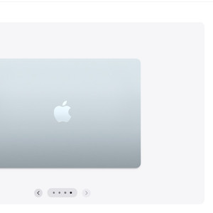 맥북 에어 M5 15인치 스카이블루 16GB/ 512GB 미개봉 이미지