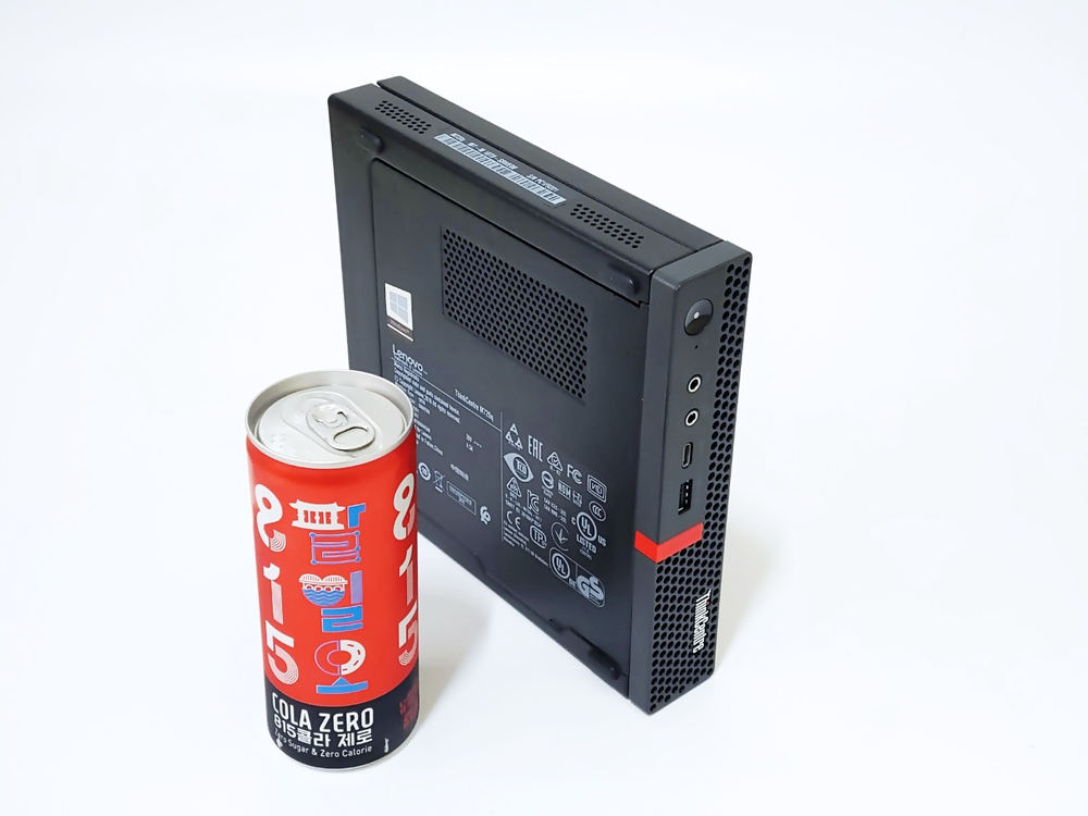 레노버 미니 PC i5-9500T 데스크탑 컴퓨터 본체 이미지
