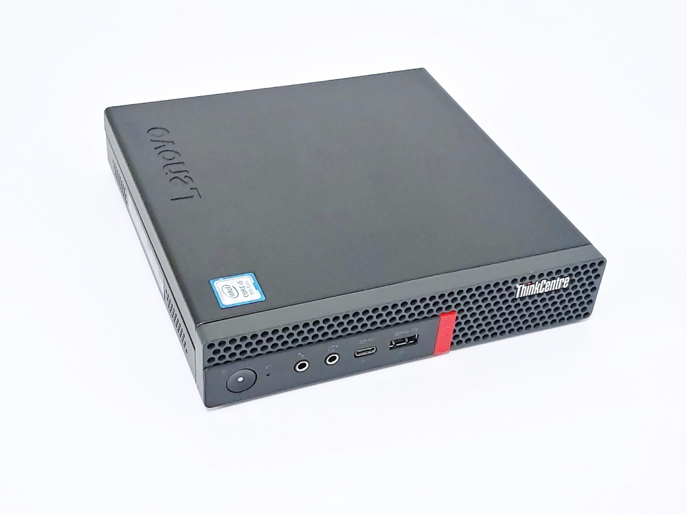 레노버 미니 PC i5-9500T 데스크탑 컴퓨터 본체 이미지