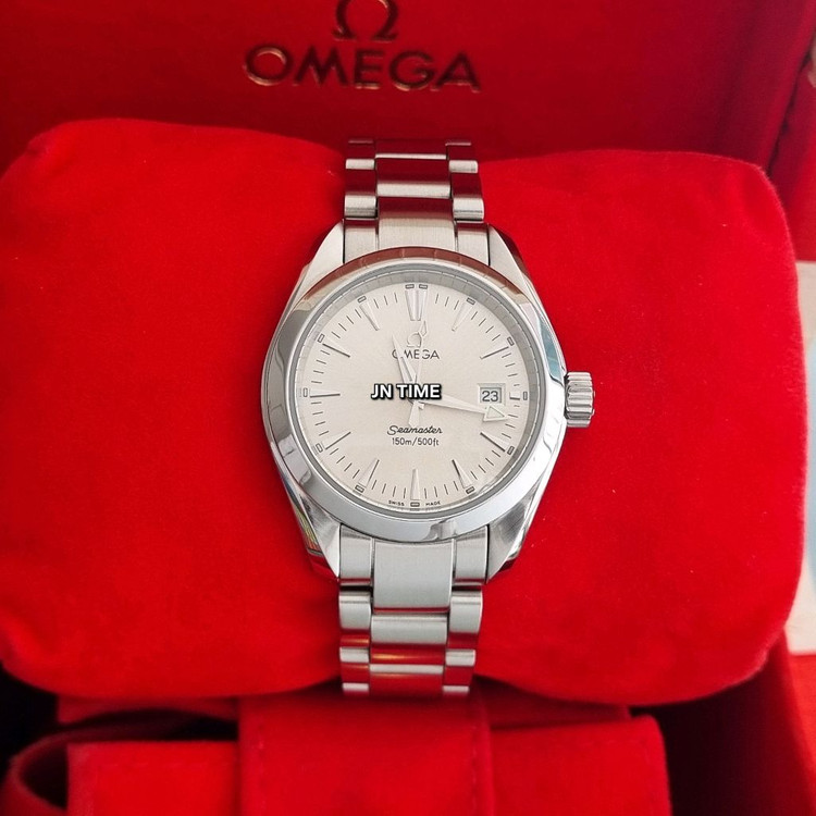 오메가 구구구형 아쿠아테라 29mm 여성용 2577.30(상품화 완료) 이미지