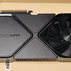 NVIDIA GeForce RTX 4080 Super FE 파운더스 에디션 그래픽카드 이미지