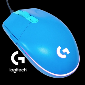 로지텍 G102 라이트싱크 2세대 게이밍 마우스 이미지