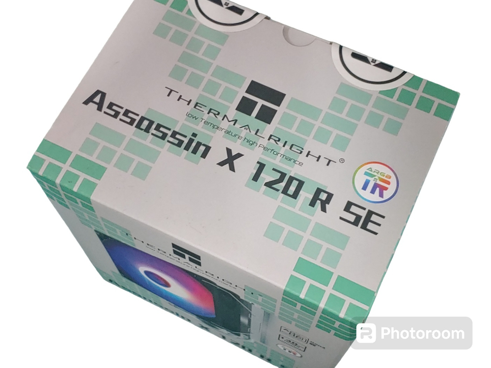 새제품 써멀라이트 ARGB CPU 공냉 쿨러 + 전용 컨트롤러 포함 이미지