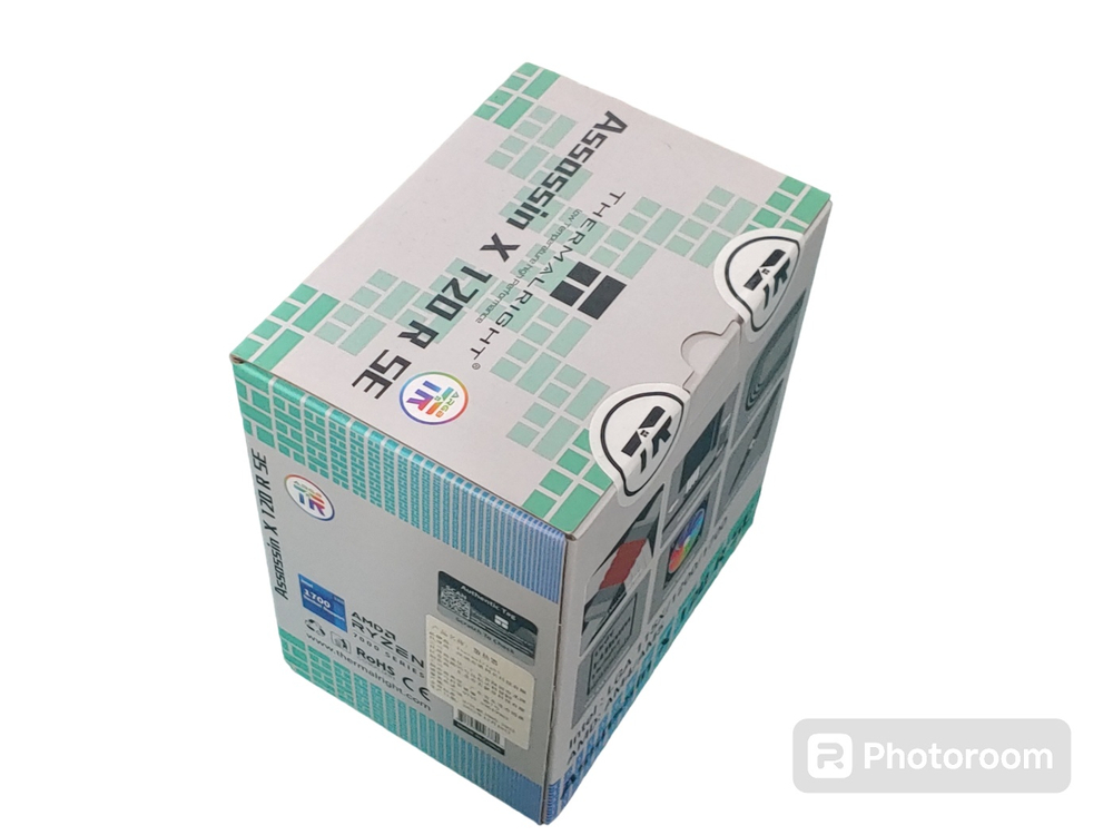 새제품 써멀라이트 ARGB CPU 공냉 쿨러 + 전용 컨트롤러 포함 이미지