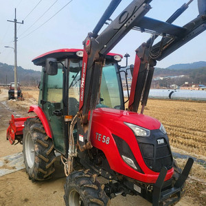 농업용 트랙터 + 로더 세트 이미지