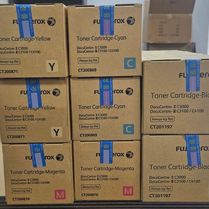 후지제록스 컬러복합기 토너카트리지 이미지