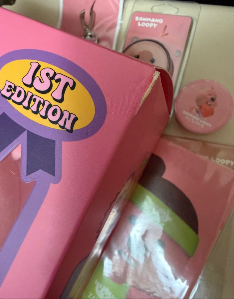 잔망루피 인형 1st 한정판 에디션 굿즈 세트 미개봉 이미지
