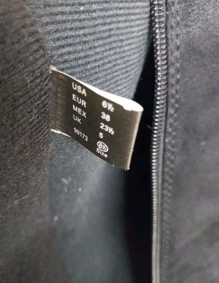 여성 에어워크 블랙 롱부츠 (235) 이미지