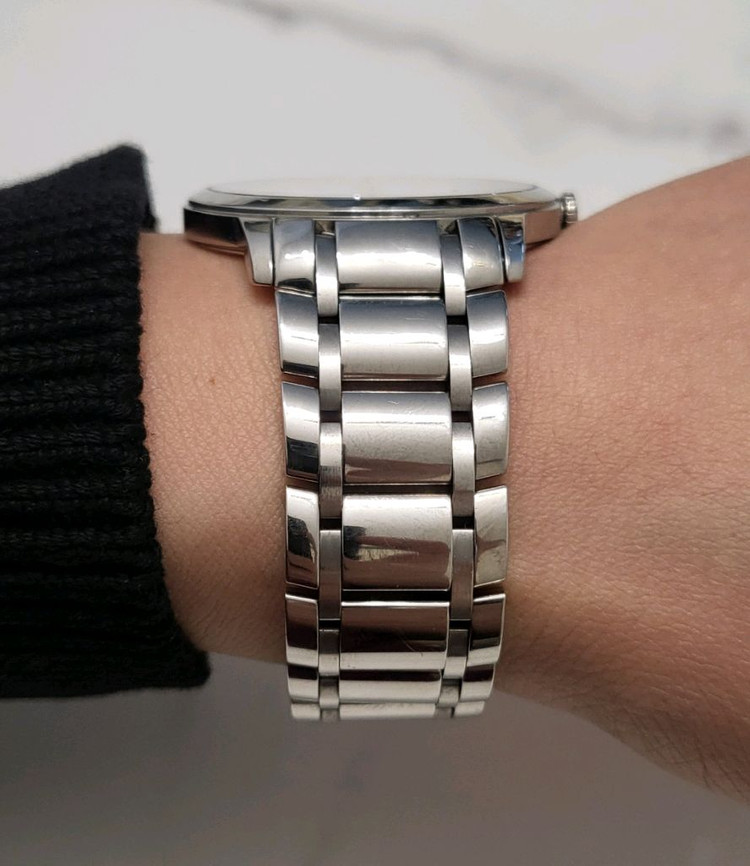 보메메르시에 23년식 클래시마 42mm 남성 손목 시계 남자 스틸 팔찌 이미지