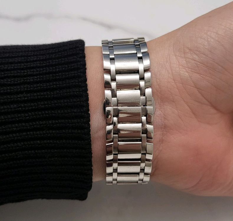 보메메르시에 23년식 클래시마 42mm 남성 손목 시계 남자 스틸 팔찌 이미지