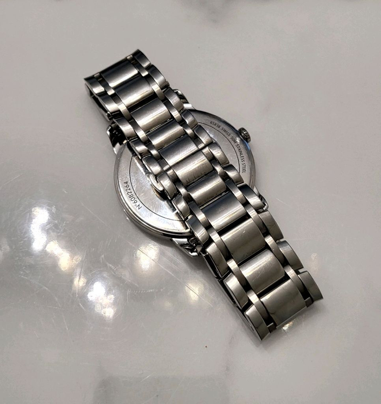 보메메르시에 23년식 클래시마 42mm 남성 손목 시계 남자 스틸 팔찌 이미지