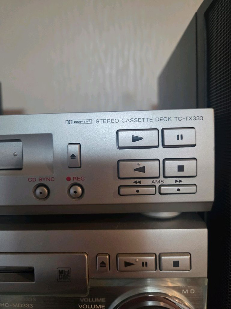 소니sony 앰프 cd MD 카세트 오디오 세트로 팝니다 이미지
