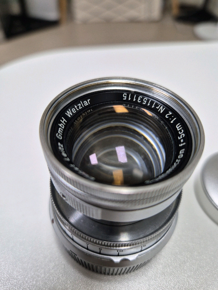 라이카 주미크론 50mm 침동식 m마운트 이미지