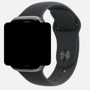 미개봉) 애플워치 정품 스포츠밴드 블랙 스트랩 42mm 이미지