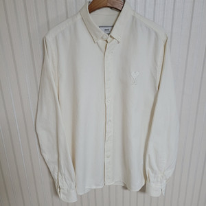 [41] 아미 오프화이트 하트자수 셔츠 P20HC024 408 이미지