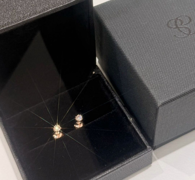 시에 sie 에센티아 다이아 목걸이 귀걸이 세트 이미지